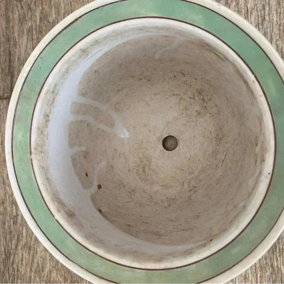 Vintage 1980s Cottagecore Small Houseplant Pot Planter - Picture 2 of 8